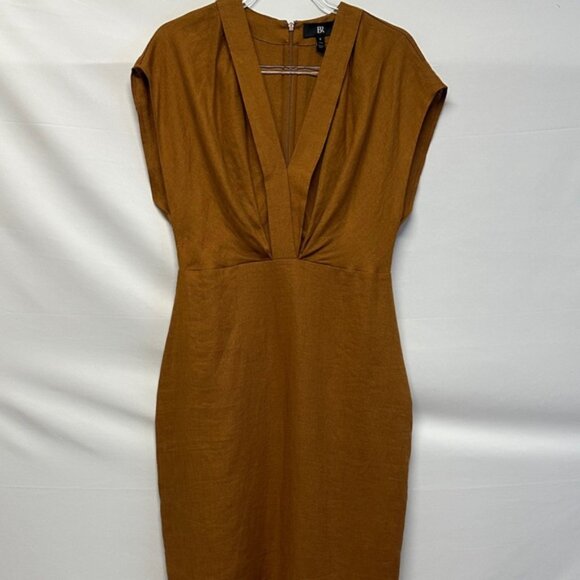 NWT Banana Republic Mari Draped Midi Dress Women's Petite 8 - Picture 2 of 5